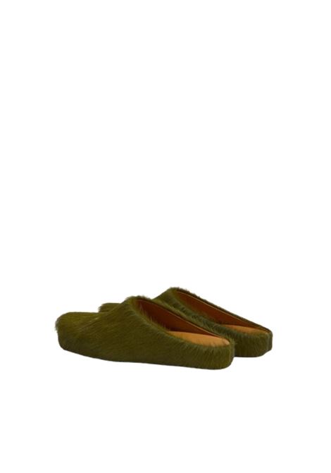 sabot fussbett uomo verdi MARNI | SBMR000600 P412200V58